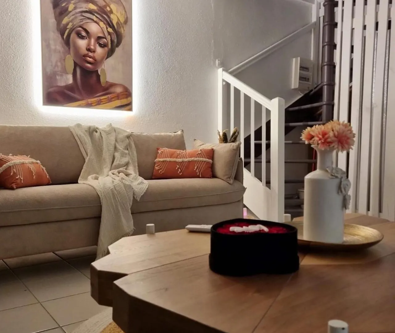 הקונטקטים של Glamouw Duplex Avec Vue Mer